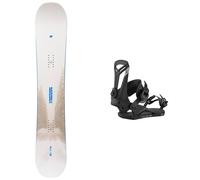 K2 Snowboard - Fixations de snowboard all mountain - Pack Gateway Pop 2026 - Blanc Blanc M
