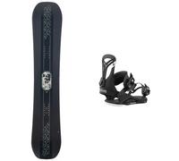 K2 Snowboard - Fixations de snowboard all mountain - Pack Lime Lite 2024 - Gris Gris S,M,L,XL