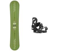 Nidecker - Fixations de snowboard - Flow Micron Stormtrooper - Taille Enfant XS - Blanc Blanc XS