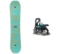 K2 Snowboard - Fixations de snowboard - Pack Lil Kat 2025 - Bleu Bleu M,S,XS