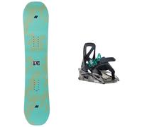 K2 Snowboard - Fixations de snowboard - Pack Lil Kat 2025 - Bleu Bleu M,XS,S