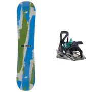 K2 Snowboard - Fixations de snowboard - Pack Lil Mini 2025 - Bleu Bleu M,S,XS