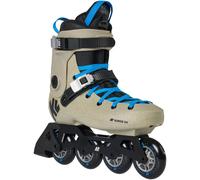 K2 Surge 84 Patins À Roulettes Unisexe Fitness Khaki/Bleu 82A/84 Mm