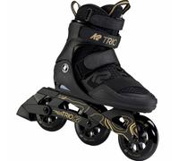 K2 Trio 110 Inline-Skates Rollers en Ligne Patins Skating 110mm/90A Noir/Or