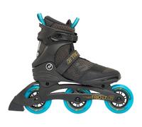 K2 Trio LT 100 Patins À Roulettes Unisexe Fitness Noir/Bleu