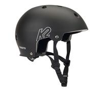 K2 Varsity Casque de Skate en Ligne Adulte Unisexe, Noir, M (55-58 cm)