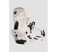 K2 You+h 2023 Kids Fixations de Snowboard blanc M