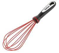 [K2071714] TEFAL Fouet Acier Ingenio Silicone Noir Rouge