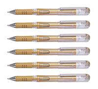 [K230-X-6] Pentel Lot de 6 Rollers encre gel K230M métallique Hybrid Gel Grip...