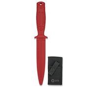 K25 K25-31994-RO - Couteau d'entraînement Rouge - Outil pour chasse, pêche, camping, extérieur, survie et bushcraft