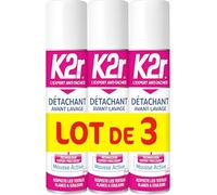 K2R - Aérosol Détachant avant lavage 400Ml - Lot De 3 - Vendu Par Lot