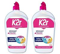 K2r Action Complète Turbo - Flacon (750mL) - Détachant avant-lavage Ciblage Facile - Tous types de taches - Même Incrustées
