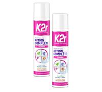 K2r Lot de 2 Actions Complète Turbo ¿ Aérosol (400mL) ¿ Détachant avant-lavage ¿ Tous types de taches ¿ Même Incrustées