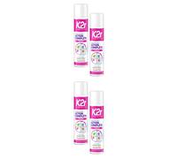 K2r Lot de 4 Actions Complète Turbo ¿ Aérosol (400mL) ¿ Détachant avant-lavage ¿ Tous types de taches ¿ Même Incrustées