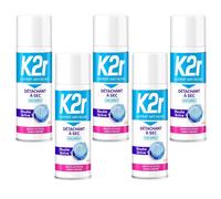 K2r Lot de 5 Détachants à sec ¿ Aérosol (200mL)