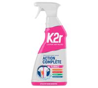 K2r Turbo Complete Action Spray Détachant Pré-Lavage, Pour Taches de Graisse, Sang & Maquillage, 750 ml