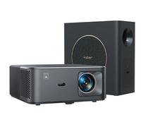 Yaber Vidéoprojecteur K2s Pro Premium Théâtre Full HD 1080p 4K UHD Subwoofer Noir