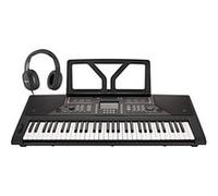 K3 Clavier de 61 Touches par Gear4music, pack avec Casque