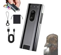 K3 Ultra Multi EDC Keychain Tool, Mini Keychain Flashlight 800 Lumens with Diffuser Clip, Precision Front Lighting System, Magnetic Clip and Instant Igniter, for Outdoor Hiking Camping (Gray)