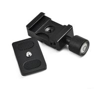 K30 Pince avec plaque à dégagement rapide 76 mm pour arca pour swiss K30 | pour arca pour la norme suisse, longueur de 76 mm, niveau à bulle intégré, alignement précis, prises verticales