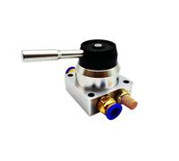 K34R6-8 K34R6-8D K34R6-8L RC1/4 BSP 4 way 3 position Pneumatic air hand control valve accessories next to the bottom of the gas(K34R6-8L PC6)