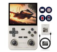 K36 Console de jeu portable 3,5" 640 x 480 IPS OCA 3500 mAh Système opensource RK3326 Gris
