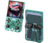 K36MAX Console de jeu portable rétro, écran IPS de 4,0 pouces, système Linux avec carte TF de 64 Go, console de jeu rétro avec plus de 18 000 jeux intégrés, jeux vidéo portables pour adultes, 3500 mAh