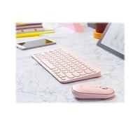 K380 Multi-Device Bluetooth Keyboard - Clavier - sans fil - Bluetooth 3.0 - QWERTY - R.-U. - rose