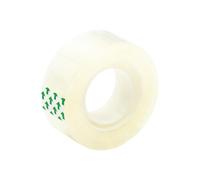 K3T 43938 Lot de 8 rouleaux de film adhésif pour dévidoir de film adhésif, 19 mm x 33 m, couleur cristal transparent