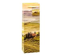 K3T Toscana 82280-1 Lot de 3 sacs cadeaux Taille : bouteille (H x l x P) 36 x 12 x 8 cm