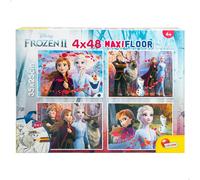K3yriders Disney Frozen Pack 4 Puzzle Double Face à Colorier 48 Pièces