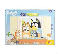 K3yriders Puzzle De 24 Grandes Pièces Bluey Double Face à Colorier