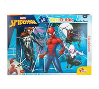 Lisciani Puzzle Maxifloor Marvel Spider-Man – 70x50 cm – Double face à colorier – Dès 4 ans