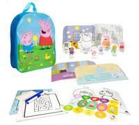 Lisciani Sac à dos enfant K3yriders Peppa Pig avec accessoires pour jouer et colorier Multicolore