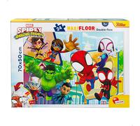 K3yriders Spidey Et Son équipe De Super-héros à Double Face à Colorier Puzzle Xl 24 Pièces