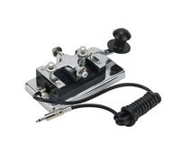 K4 Clé télégraphique manuelle pour Morse CW 1 jeu de télégraphe manuel en métal et précis pour transmission Morse conçue pour une utilisation durable avec une bonne durabilité et cohérence