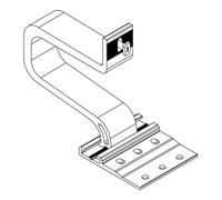 k4 K2 Systems Crochet de toit SingleHook Alpin 2003155 Aluminium Quantité:1