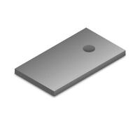 k4 K2 Systems Plaque d'adaptation pour M12 50x90, alu 2002547 Quantité:1