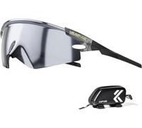 K410 Lunettes Cyclisme Photochromiques Uv400 Tr90 - Branches Réglables, Sport Outdoor, Vélo, Vtt, Running, Avec Sac Et Accessoires[Z928]