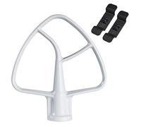 K45B Batteur plat avec revêtement pour mixeur KitchenAid à tête inclinable de 4,5 l, accessoire de mixeur KitchenAid