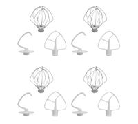 K45DH Crochet Pétrisseur K45B Batteur Plat K45WW Fouet Métallique, Compatible Avec KitchenAid, Ensemble De Fixation De Bol Sur Socle De 4,5 Qt 5 Qt