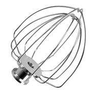 K45WW Fouet à 6 Fils pour KitchenAid 4.5-5 Quart à Tête Inclinable Mélangeur sur Socle Artisan & Classic Series par MMOBIEL - Fouet Gâteaux et Mayonnaise en Aluminium - Lavage à la Main Uniquement
