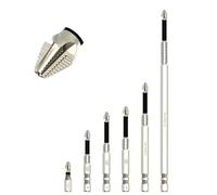 K5 Embouts antidérapants K5 résistants aux chocs et antidérapants Jeu d'embouts de tournevis à haute magnétisme Ph2 Forets cruciformes à aimant de frappe Jeu de tournevis électrique magnétique