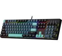 K582 Se Clavier De Jeu Rvb Filaire - Clavier Mécanique À 104 Touches - Prise Remplaçable À Chaud Améliorée - Kit D'Amortissement Du Bruit - Touches Pbt De Couleurs Mélangées,Us Layout
