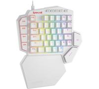 K585 DITI Clavier de jeu mécanique RVB avec une seule main, 42 touches de type C, clavier de jeu professionnel avec prise remplaçable à chaud améliorée, US Layout