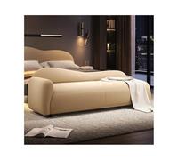 K5d1P9m7 Banc de lit Tabouret de Chevet for Chambre à Coucher, canapé, Chaise Longue, Petit Banc d'appartement, Style crème, Simple(Light Yellow,Moyen)