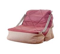 K5d1P9m7 Fauteuil Sac Canapé Pouf Petit canapé Paresseux for siège de Sol Chambre à Coucher for Chaise Balcon inclinable(Pink)