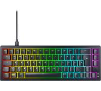 K5V2 Compact, Clavier De Gaming Mécanique, Format 65 %, Disposition Allemande (Qwertz), Clavier Hot-Swap, Cherry Mx2A Red Switches, Noir
