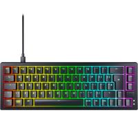 K5V2 Compact, Clavier De Gaming Mécanique, Format 65 %, Disposition Uk (Qwerty), Clavier Hot-Swap, Cherry Mx2A Red Switches, Noir