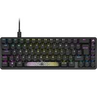 K65 Pro Mini Rgb 65% Clavier De Jeu Filaire Optique-Mécanique - Commutateurs Linéaires Opx - Capuchons De Touches Pbt Double-Shot - Compatible Icue - Pc, Ps5, Ps4, Xbox - Azerty Fr[Cla670687]